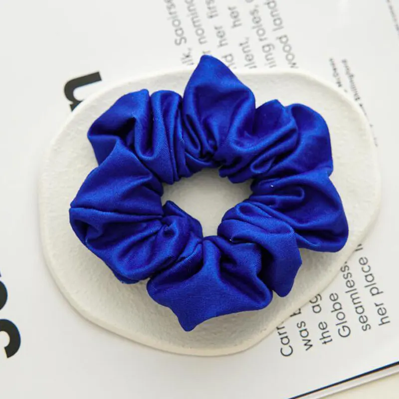 

Temperament Black New Sweet Flannel French Large Intestine Circle Ponytail Hair Circle Hair Out All-match Female Catch Clip