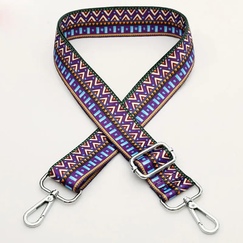 Trendy Design Stripe Stars Shoulder Ribbon of Women Bags Digital Printed Floral Straps Replace Backpack's | Багаж и сумки