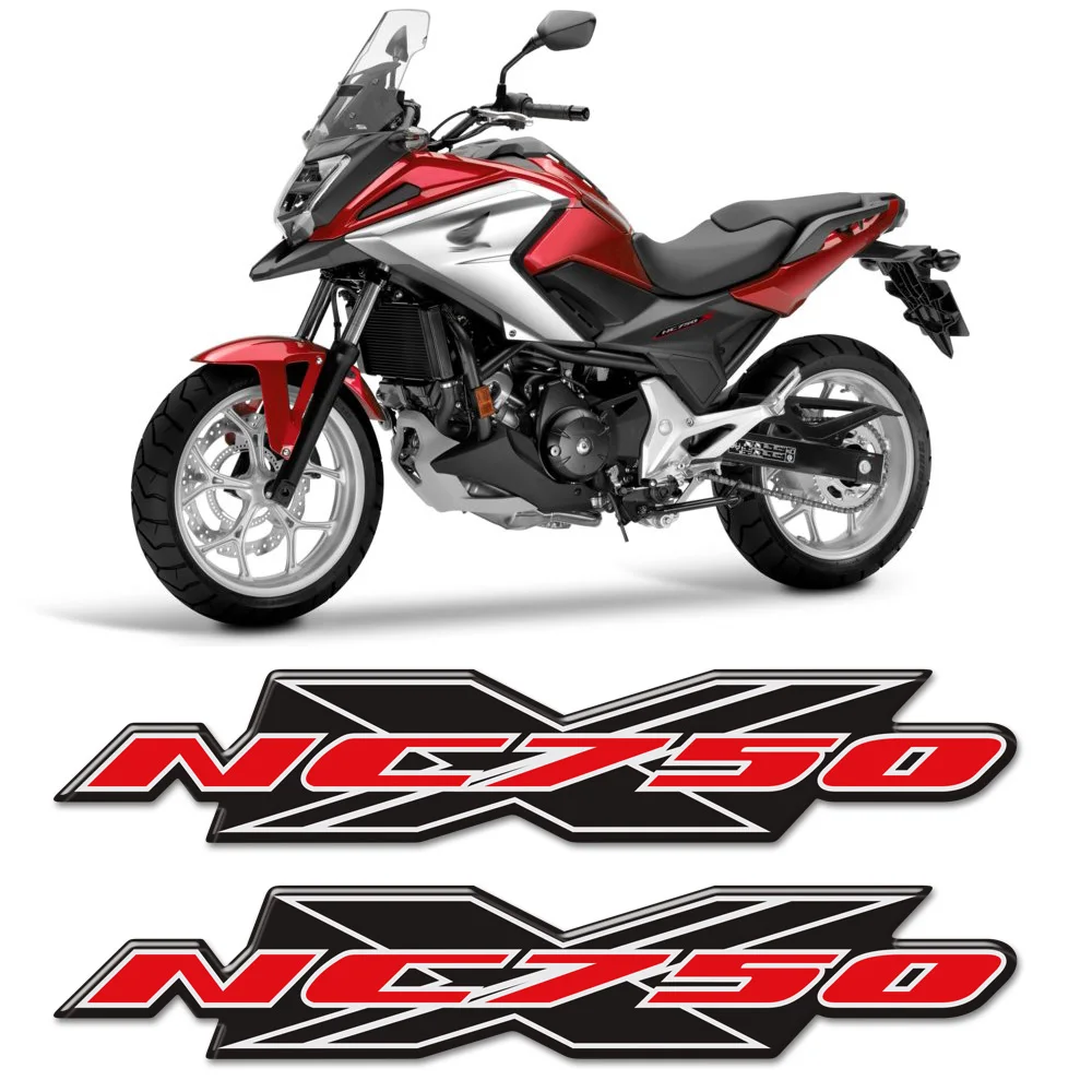 Наклейки для мотоцикла Honda NC750 NC750X, защищающие боковые панели, эмблему и топливный бак, в трехмерном исполнении, для защиты 2018-2019.