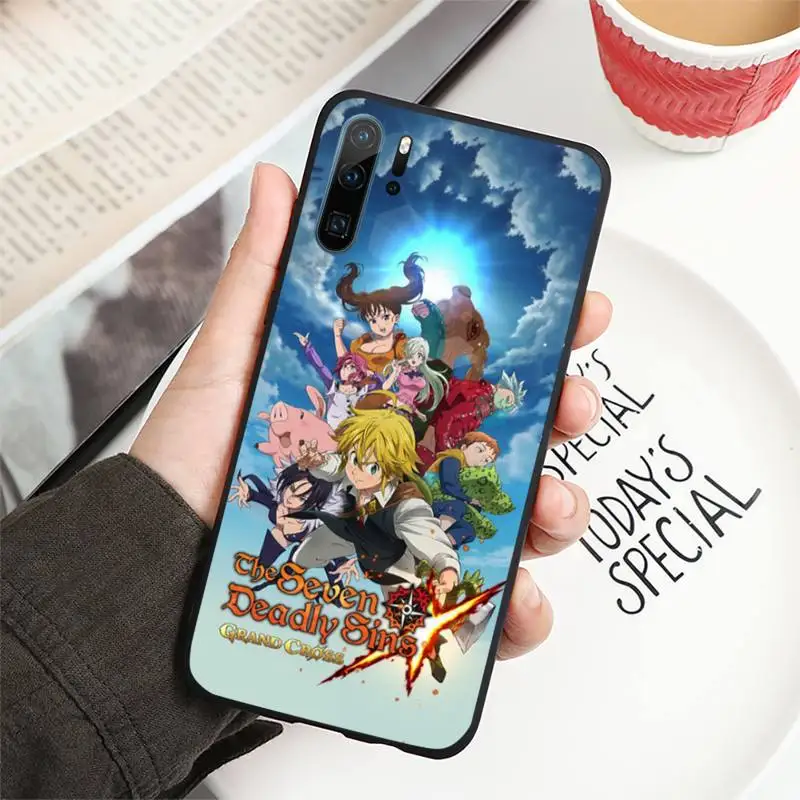 

Nanatsu no Taizai Seven Sin Phone Case For Huawei P40 P20 P30 lite Pro P Smart 2019 Mate 40 20 10 Lite Pro Nova 5t