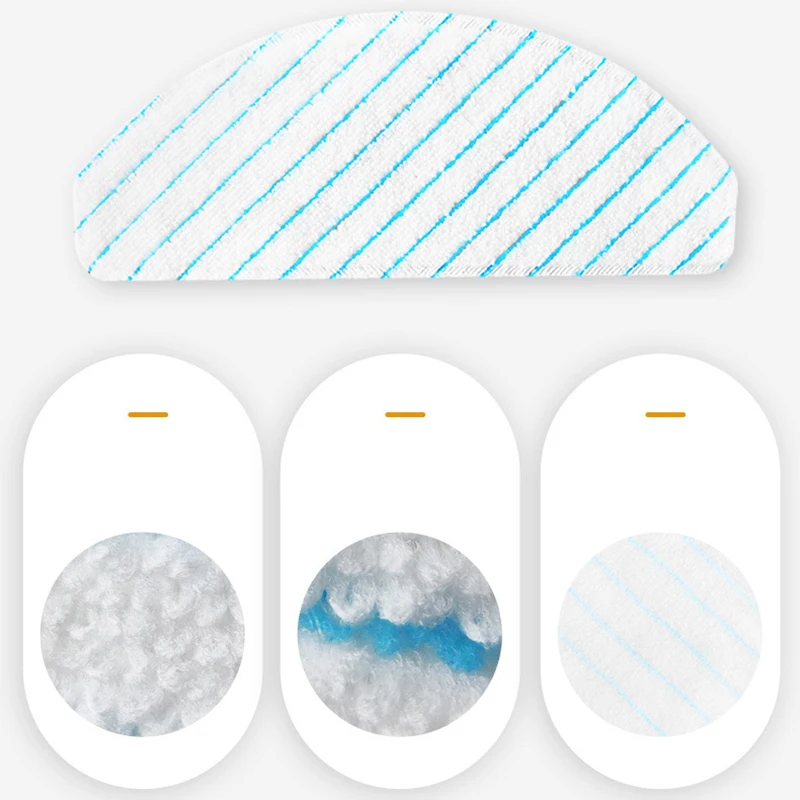 Моющаяся Ткань для швабры Рабочая коврик Для ECOVACS Deebot серии T8 запчасти пылесосов |