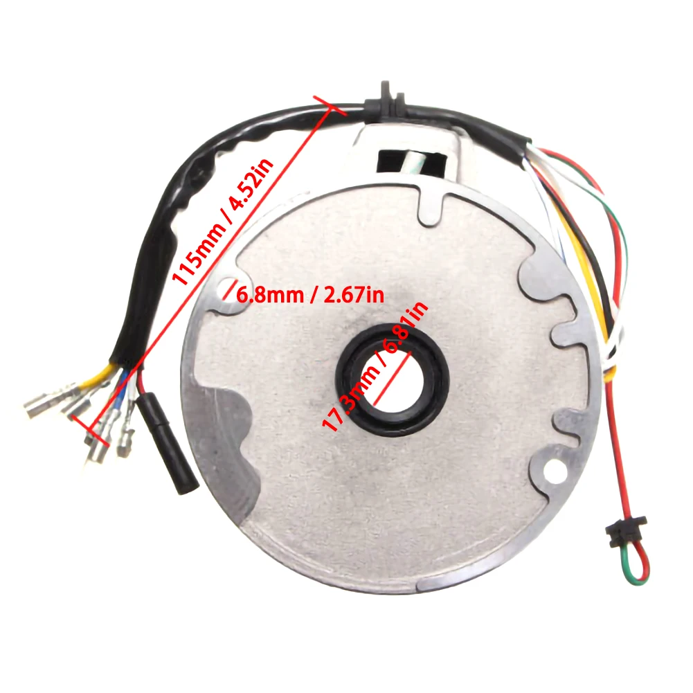 

For 50-125cc Kick Start Dirt Pit Bike Wire Harness Electric Assembly Wiring Wiring Harness Loom Solenoid Coil CDI 4 Stroke CSV