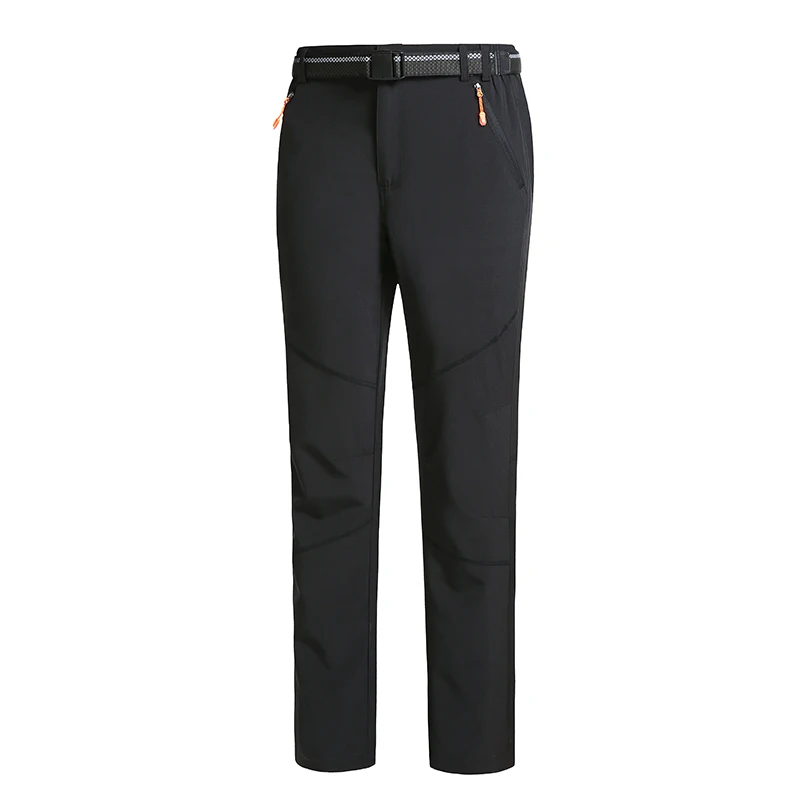 Брюки мужские быстросохнущие однотонные Капри с ремнем дышащие УФ-защитой лето |