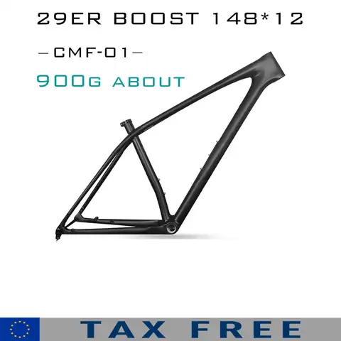 Рама карбоновая T1000 для горного велосипеда, 29 дюймов светильник г, 2021 х12 мм