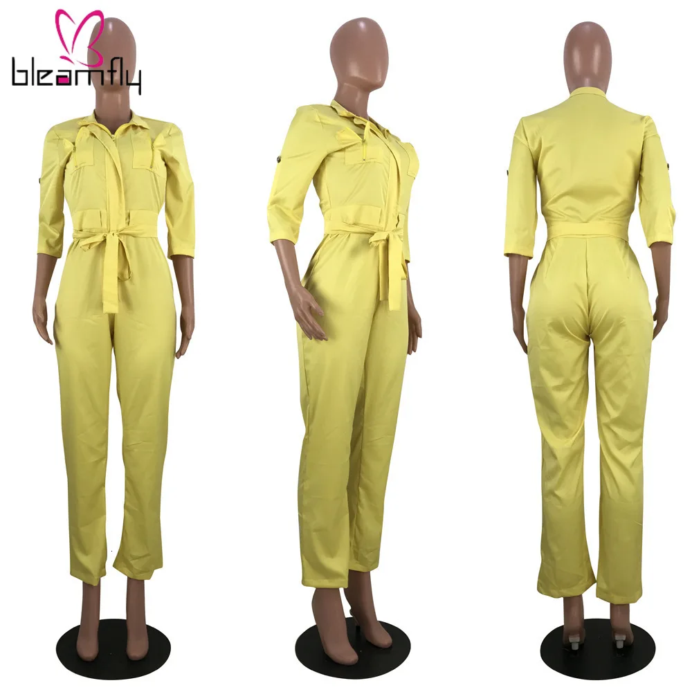 Женские элегантные длинные комбинезоны размера плюс цельные с коротким рукавом