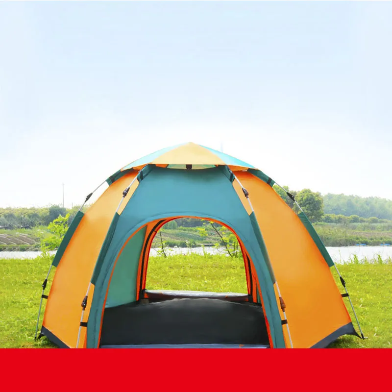 

Mountaineering Hexagonal Tent Outdoor Camping Camping Automatic Tent Camping Tent Family Friend Camping Dedicated