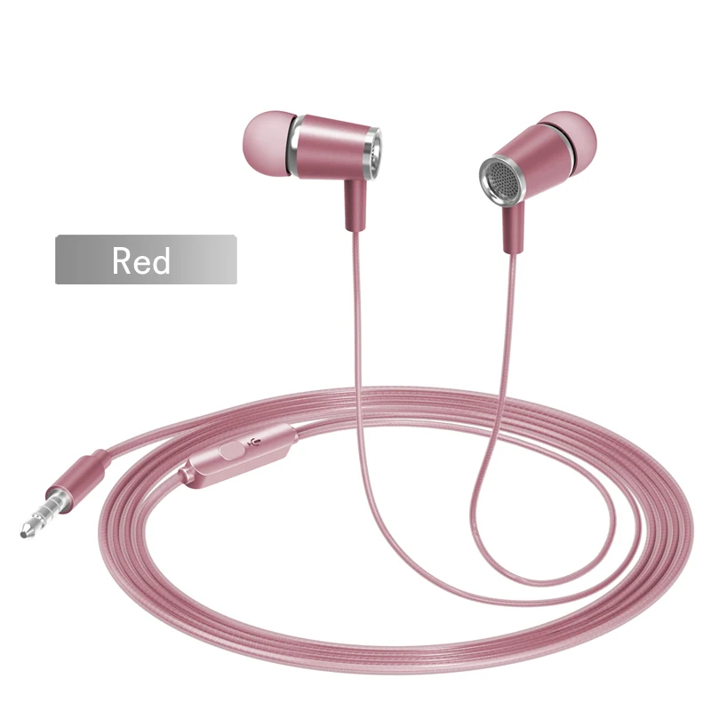 

U45 Wire Earphone With Mic 3.5MM In-Ear Headset Music For Mobile Phone PC Pad Laptop Game Wire Earphone Stereo For Android IOS