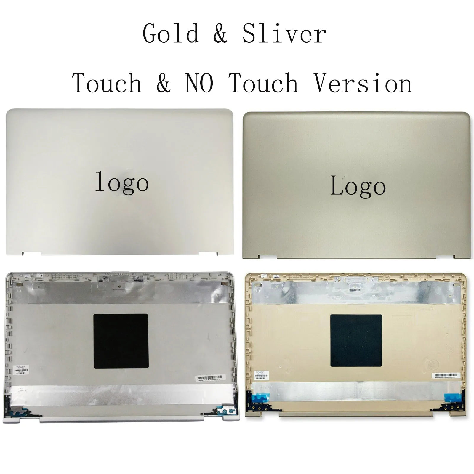 

New LCD BACK Cover Gold Sliver For HP Pavilion X360 15-BR 15T -BR 15-BR000 15T-BR000 924499-001 924501-001 924502-001 924500-001