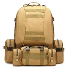 Мужской туристический рюкзак из ткани Оксфорд, армейская камуфляжная походная сумка для альпинизма, большая тактическая комбинация