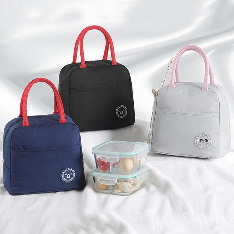 Водонепроницаемая изоляционная сумка портативная одноцветная коробка на молнии