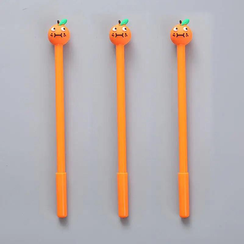 Гелевые ручки с мультяшными фруктами камерой и силиконовым корпусом новинка