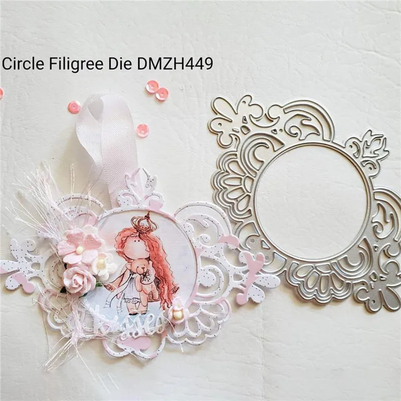 Eastshape кружевные штампы овальная рамка металлические новинка 2019 скрапбукинг