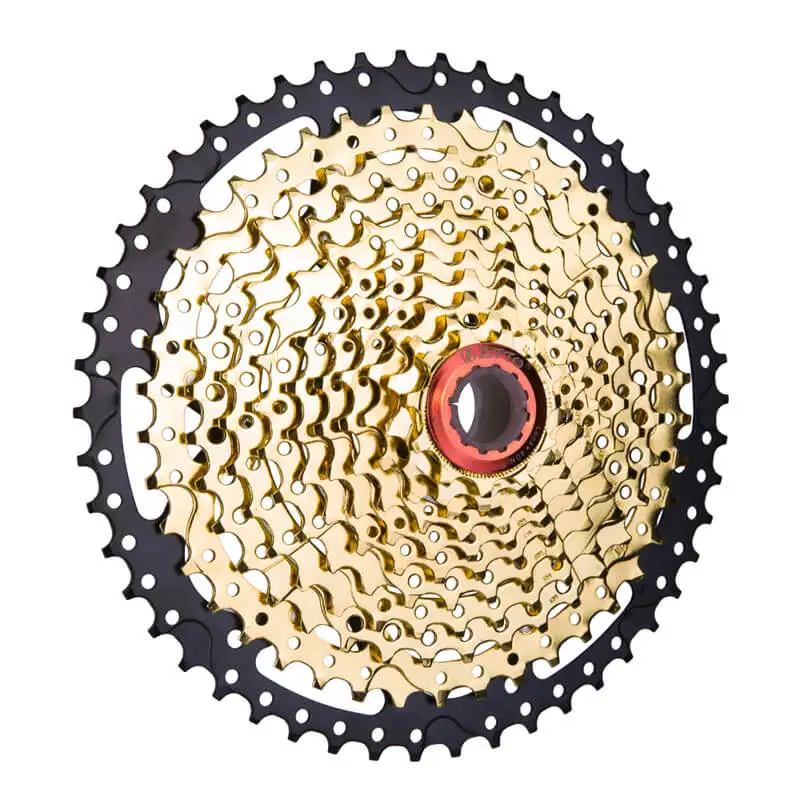 ZTTO 11 S 50T SL черный золотой кассеты MTB скорость ЗОЛОТОЙ ШИРОКИЙ коэффициент