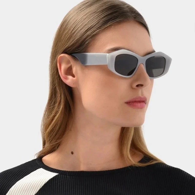 

Retro Cat Eye Sunglasses Women 2021 Small Frames Eyeglasses Vintage Sun Glasses Men Eyewear Luxury Brand Designer Shades UV400