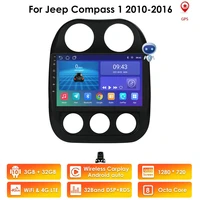 autoradio 2din android car gps navigation for jeep compass patriot 2011 2012 2013 2014 2015 2016 2017 multimedia stereo video pc
