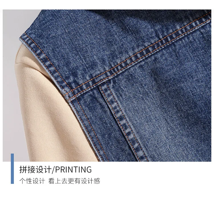 

6XL 7XL Denim Vest Men Casual Cotton Multi-pocket Cowboy Mens Jackets Spring Autumn Vintage Streetwear Plus Size Waistcoat Male