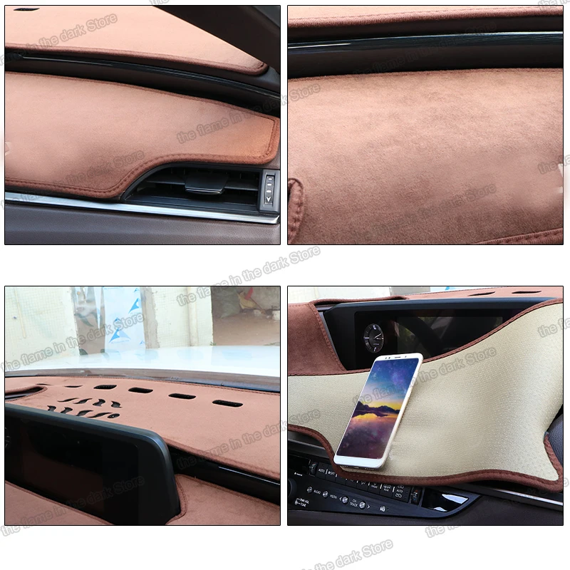 

lsrtw2017 polyester car dashboard mat rear window mat for lexus es200 es250 es300h es350 f sport 2018 2019