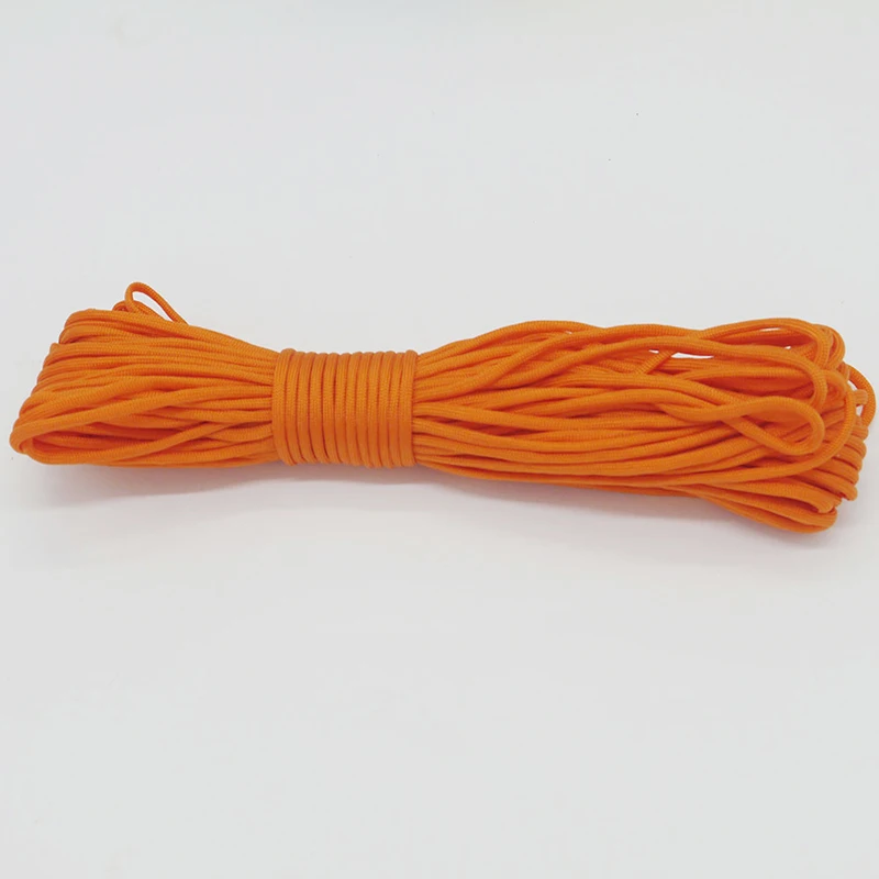 

CN 5 Meters Dia.4mm 7 Stand Cores Parachute Cord Lanyard Outdoor Camping Rope Climbing Hiking Surviv
