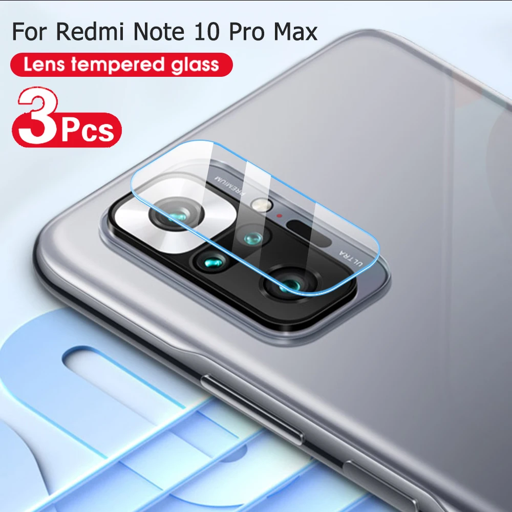 Защитное стекло для Xiaomi Redmi Note 10 Pro Max 6 43 дюйма 3 шт. | Мобильные телефоны и