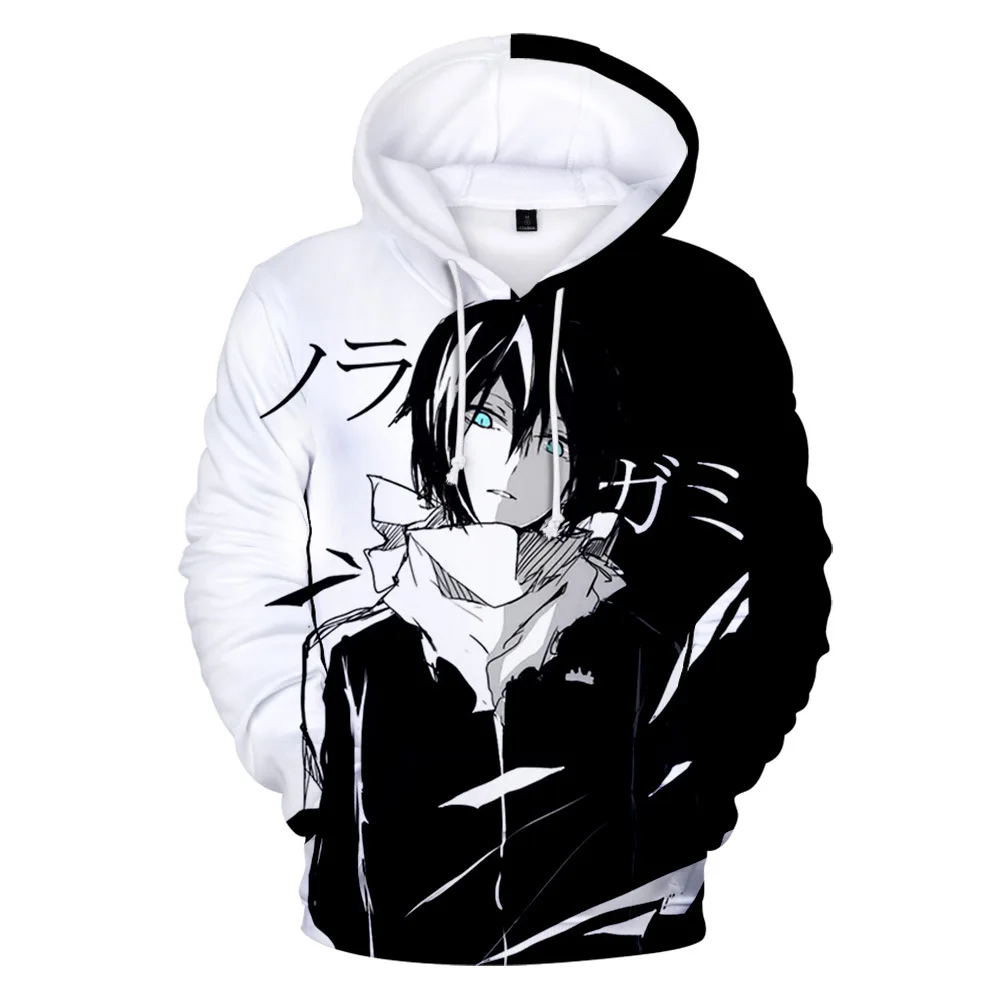 Новые толстовки Noragami свитшоты пуловеры мужская одежда в стиле Харадзюку