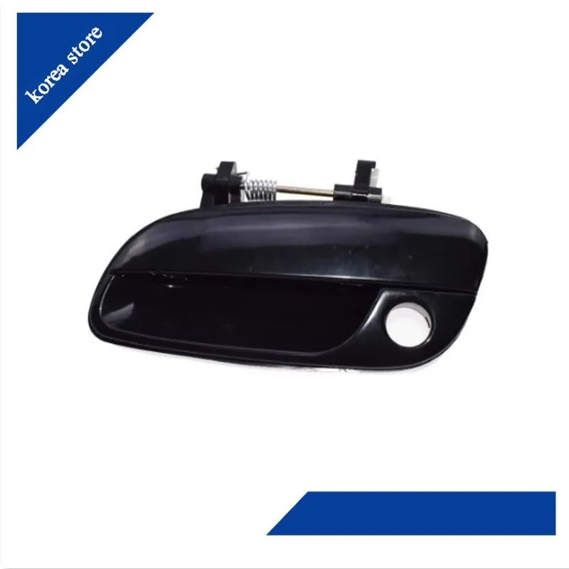 Черная передняя левая Наружная ручка водителя 82650-2D000 для Hyundai Elantra 2.0L 2001 2002 2003 2004