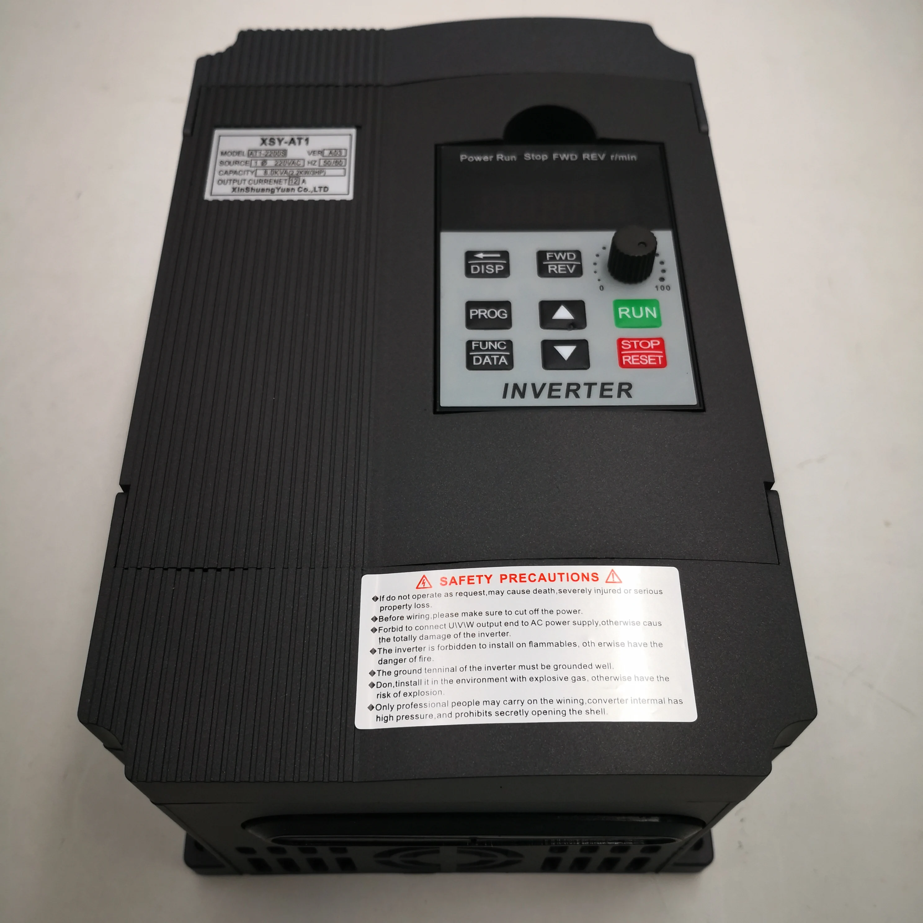 VFD инвертор Freqency конвертер 2.2KW 3HP однофазный инвертор переменной частоты Инвертор VFD скорость двигателя ШИМ контроль