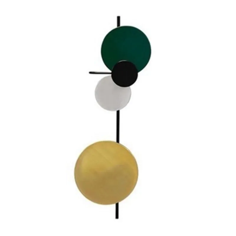 

Светодиодный настенный светильник в скандинавском стиле лофт, многоцветный металлический круглый светильник в стиле «сделай сам», планеты...