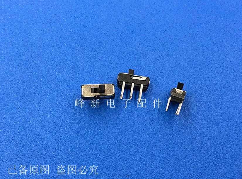 

Двухрядный 6-контактный 2-скоростной переключатель в линию, маленький микро 2-полосный переключатель питания, движение ленты 50 шт.-1 лот