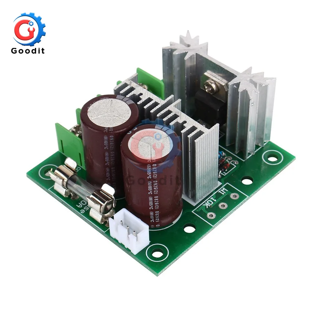 Регулируемый регулятор скорости двигателя постоянного тока PWM DC 12 V-40 V 400W 10A управление 13kHz Регулируемый Модуль привода 24V 36V CCMHC CCMHCW плата