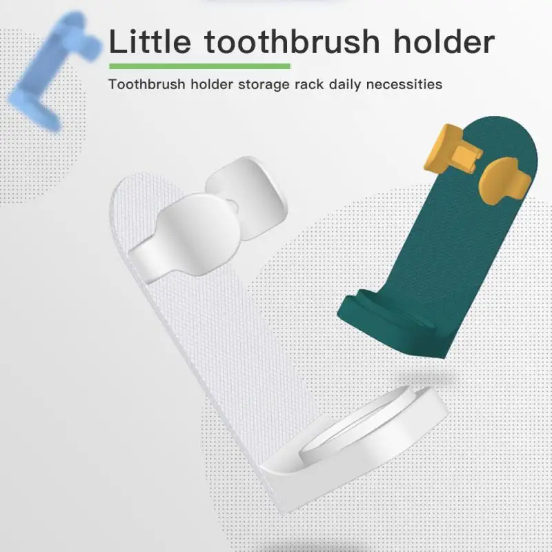 

ABS Electric Toothbrush Holder Traceless Toothbrush Stand Rack Wall-Mounted Bathroom Product Home Storage Bathroom Accessories