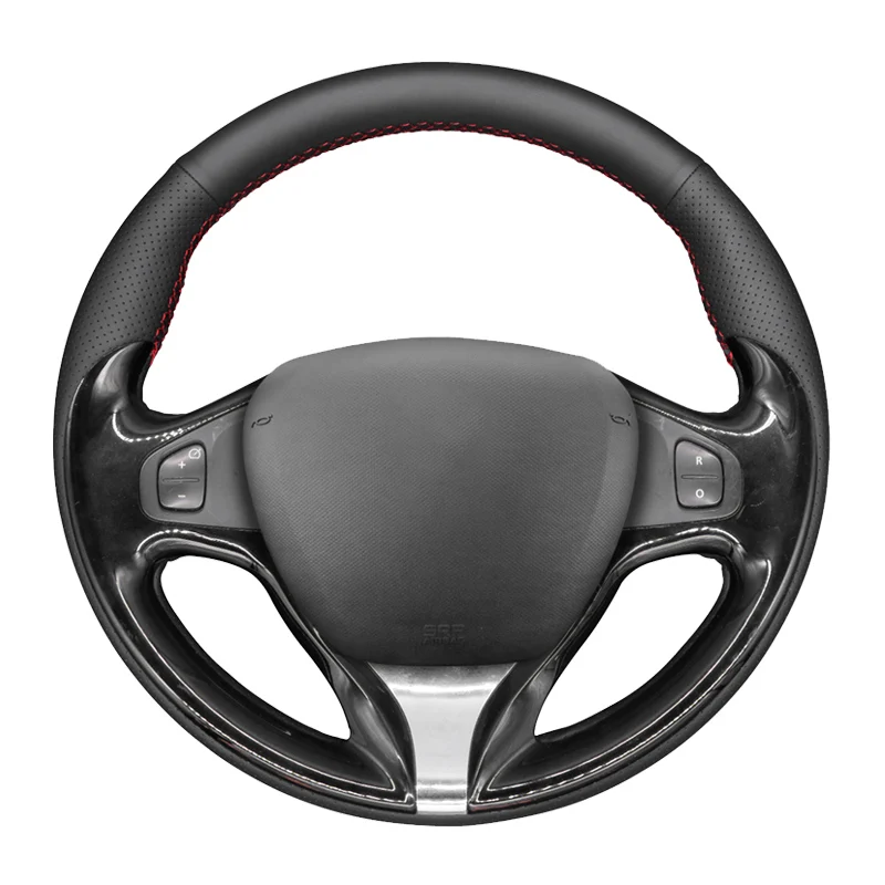 Чехол из искусственной кожи для руля Renault Clio 2013 2016 Captur 2015 Samsung QM3 2015|Чехлы на руль| |