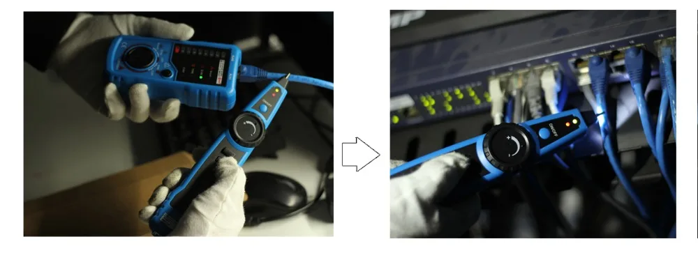 RJ45 Lan тестер кабельный трекер FWT11(упаковка из 7) Cat5 Cat6 RJ11 детектор сетевой кабель тестер для телефонного кабеля сетевые инструменты