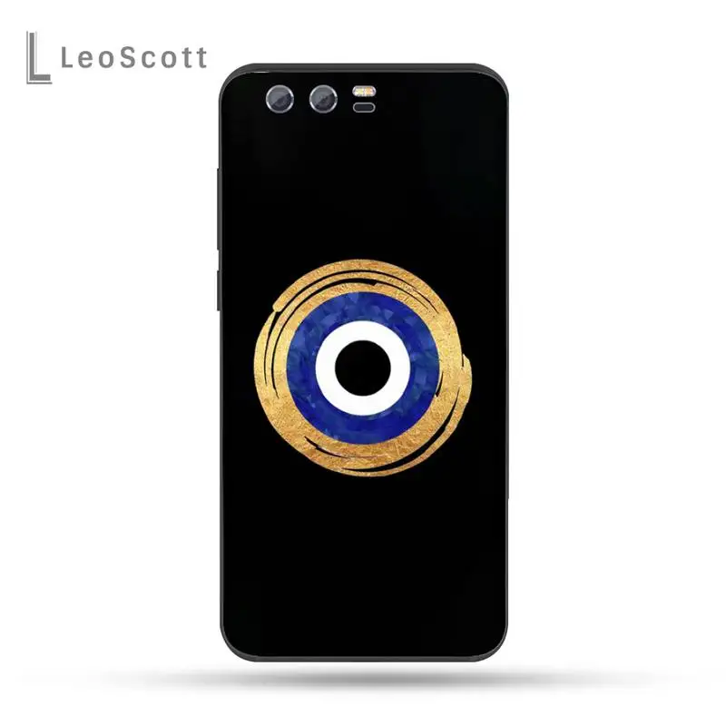 

Evil Eye Illustrations Phone Cases For Huawei Honor view 7a5.45inch 7c5.7inch 8x 8a 8c 9 9x 10 20 10i 20i lite pro