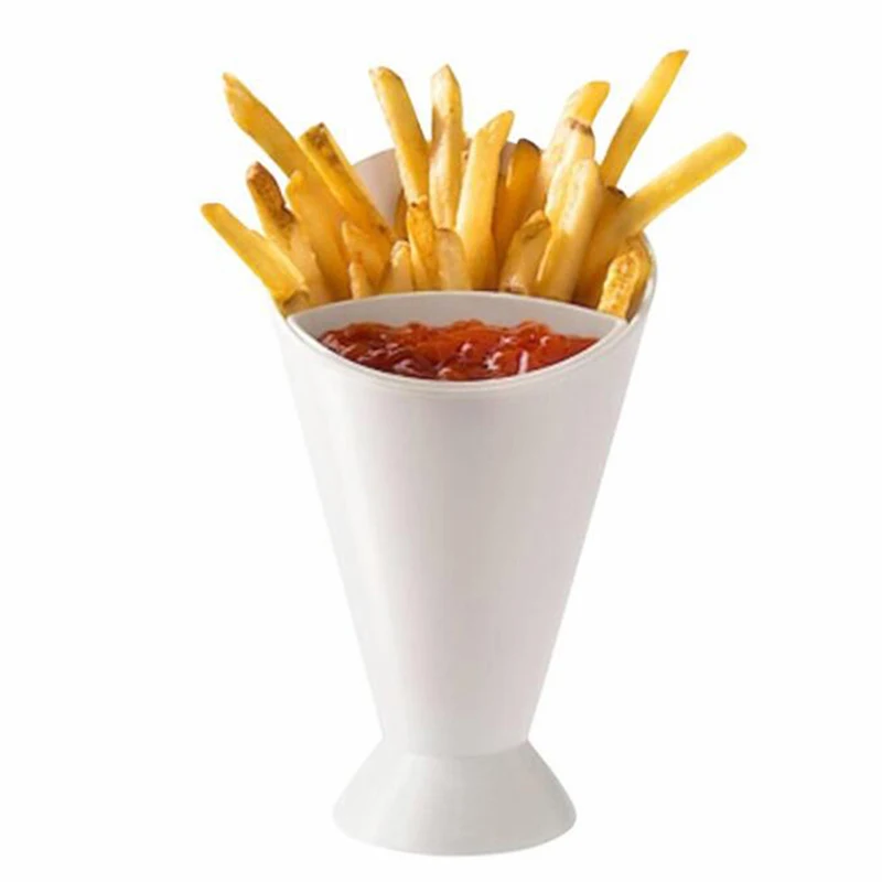 Кухня сервировочный инструмент посуда для закуски в виде конуса подставка + Dip