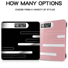 Электронные весы для взвешивания жира в ванной, стеклянные, домашние, с ЖК-дисплеем, высокое качество, цифровая точность, новинка 2021