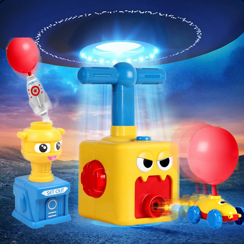 

Popular Toys Educational Science Balloon Car Montessori Toy Experimental Toy Inertial Tower Car Children's Toy Gift