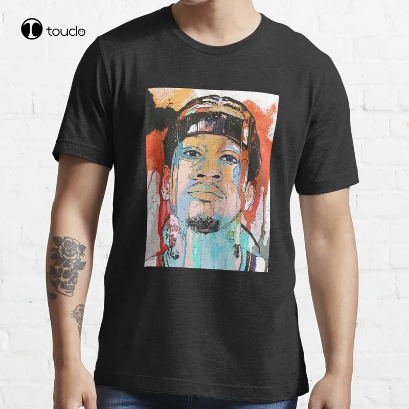 

Футболка унисекс из хлопка с мультяшным рисунком, 3 игрока, Allen Iverson