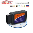 Новинка ELM327 WIFI 1,5 OBD2 сканер WIFI ELM 327 считыватель кодов для AndroidIOSWindows ELM327 WIFI V1.5 Поддержка всех протоколов