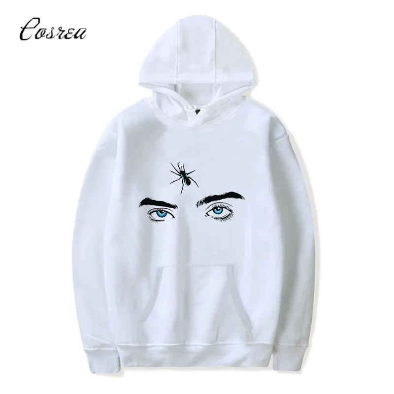 Billie Eilish с принтом и капюшоном для женщин/мужчин популярная одежда Harajuku Повседневная Горячая Распродажа толстовки Свитшот размера плюс