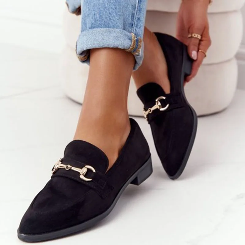 

Summer Flat Women Shoes Pointed Toe Leopard Shoes for Women Casual Slingbacks Ladies Flat 2021 Fashion Chaussure Femme