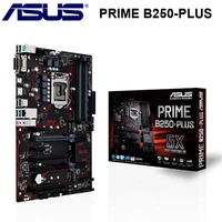 new asus prime b250 plus motherboard intel b250 lga 1151 dr4 24002133 mhz 64gb desktop asus b250 mainbaord pci e 3 0 m 2 atx