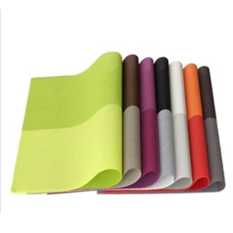 

5pcs/Lot New Modern Creative Fashion Placemat PVC Table Mat, Tianzi Grid Plate Mat, Bowl Mat, Dining Room Accessories 2021