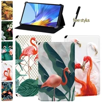 new cover case for huawei enjoy tablet 2 10 1matepad10 410 8pro10 8matepad t8huawei honor v6 flamingo leather tablet case