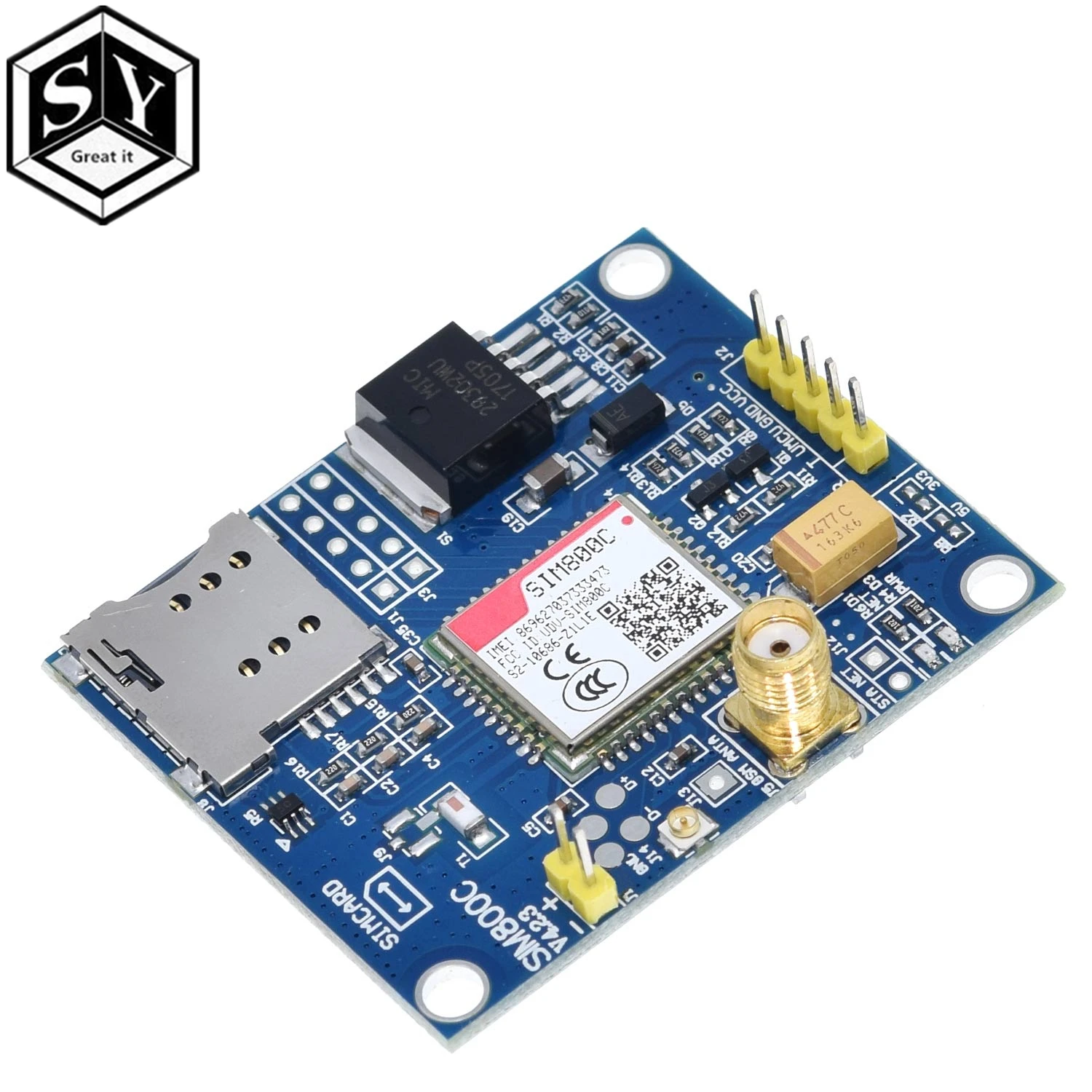 Макетная плата SIM800C GSM GPRS модуль Поддержка сообщений Bluetooth аудио интерфейс