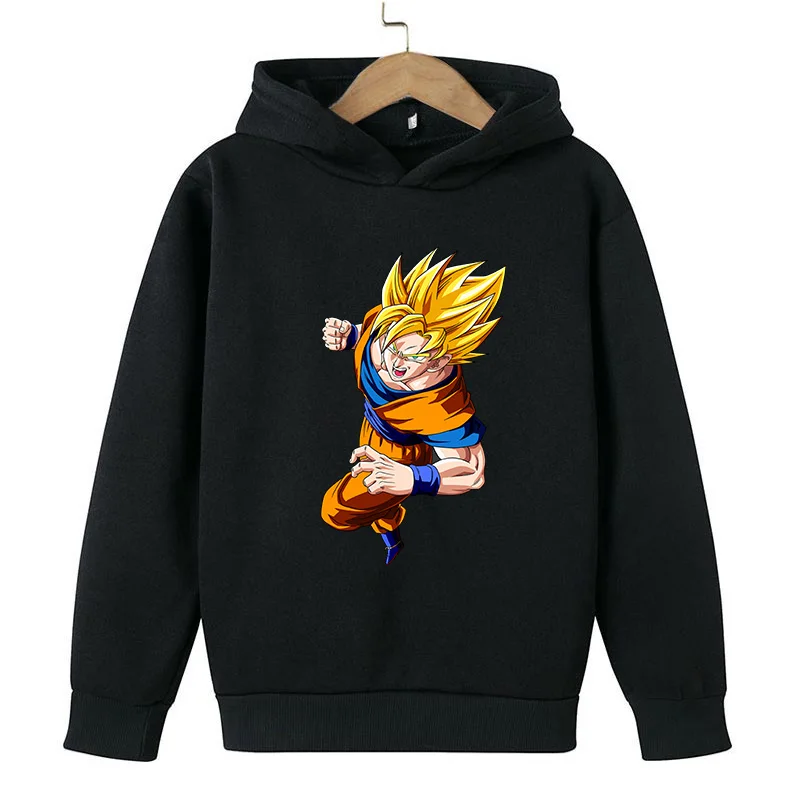 

Kids Coat Anime Hoodie Dragon- ball Z Cartoon Print Boy hoodies Kids clothes Jackets for girls Toddler Sweatshirt Baby clothes