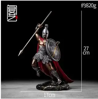 Статуэтка спартанского иероглифа с орнаментом в древнем римском стиле модель