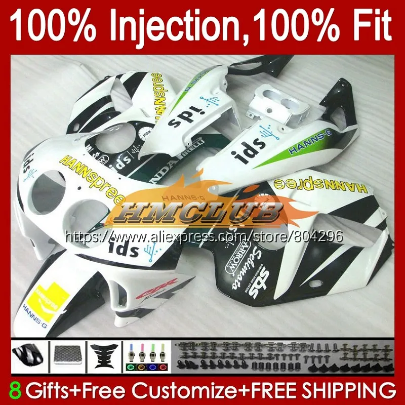 

Injection Bodys For HONDA CBR250RR CBR 250RR 250R 250 RR White black MC19 139No.118 CBR250 RR 88 89 MC 19 1988 1989 OEM Fairing