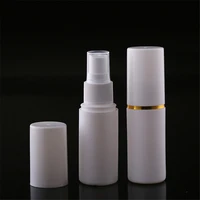 1pc empty white plastic cosmetic jar vacuum containers high grade spray refillable bottle pump cap 305060ml