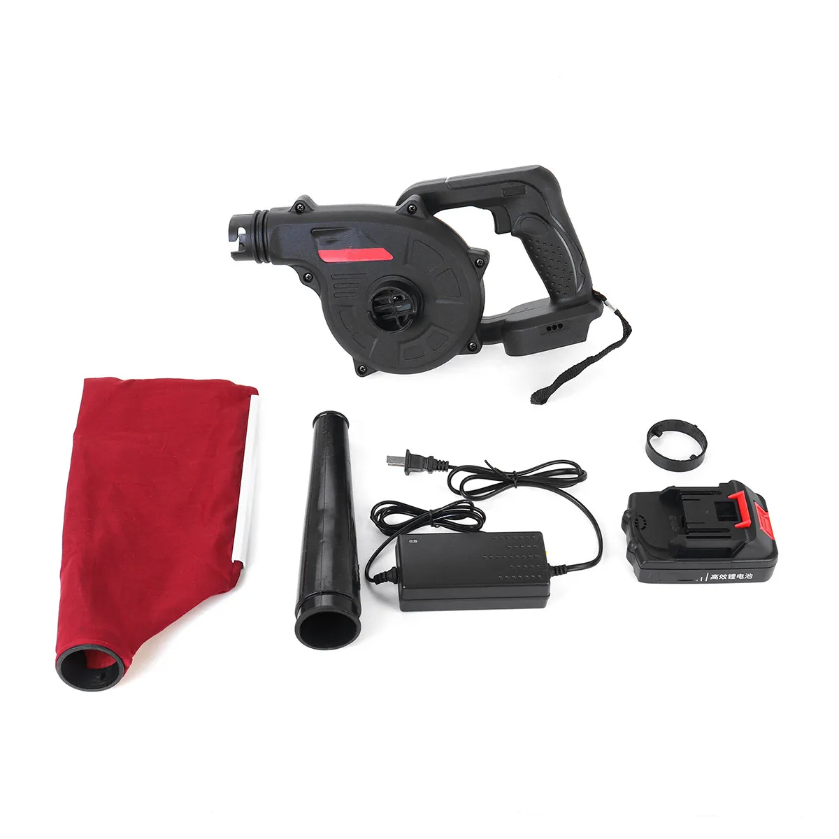 

21V Cordless Electric Air Blower Rechargeable Handheld Blower with Lithium Batteries Home Dust Collector Cleaning