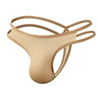 Трусы-стринги мужские, прозрачные, дышащие, с низкой посадкой, из вискозы
